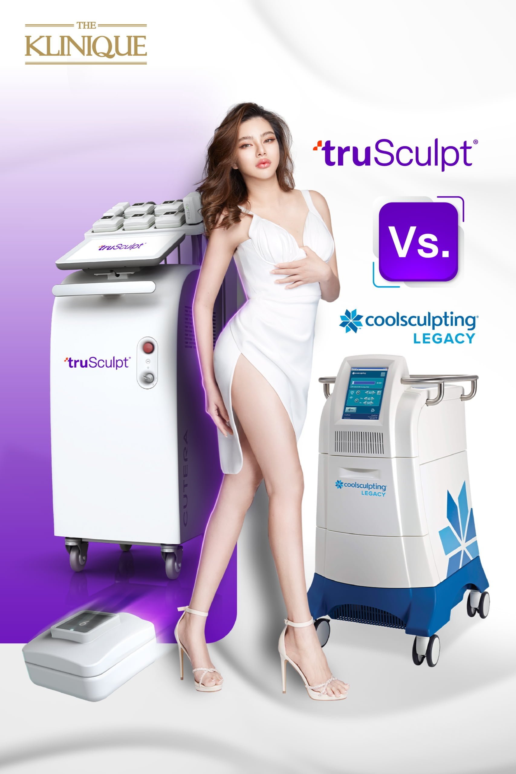 เทียบช็อตต่อช็อต truSculpt VS CoolSculpting สลายไขมันด้วยเทคโนโลยีไหนดี